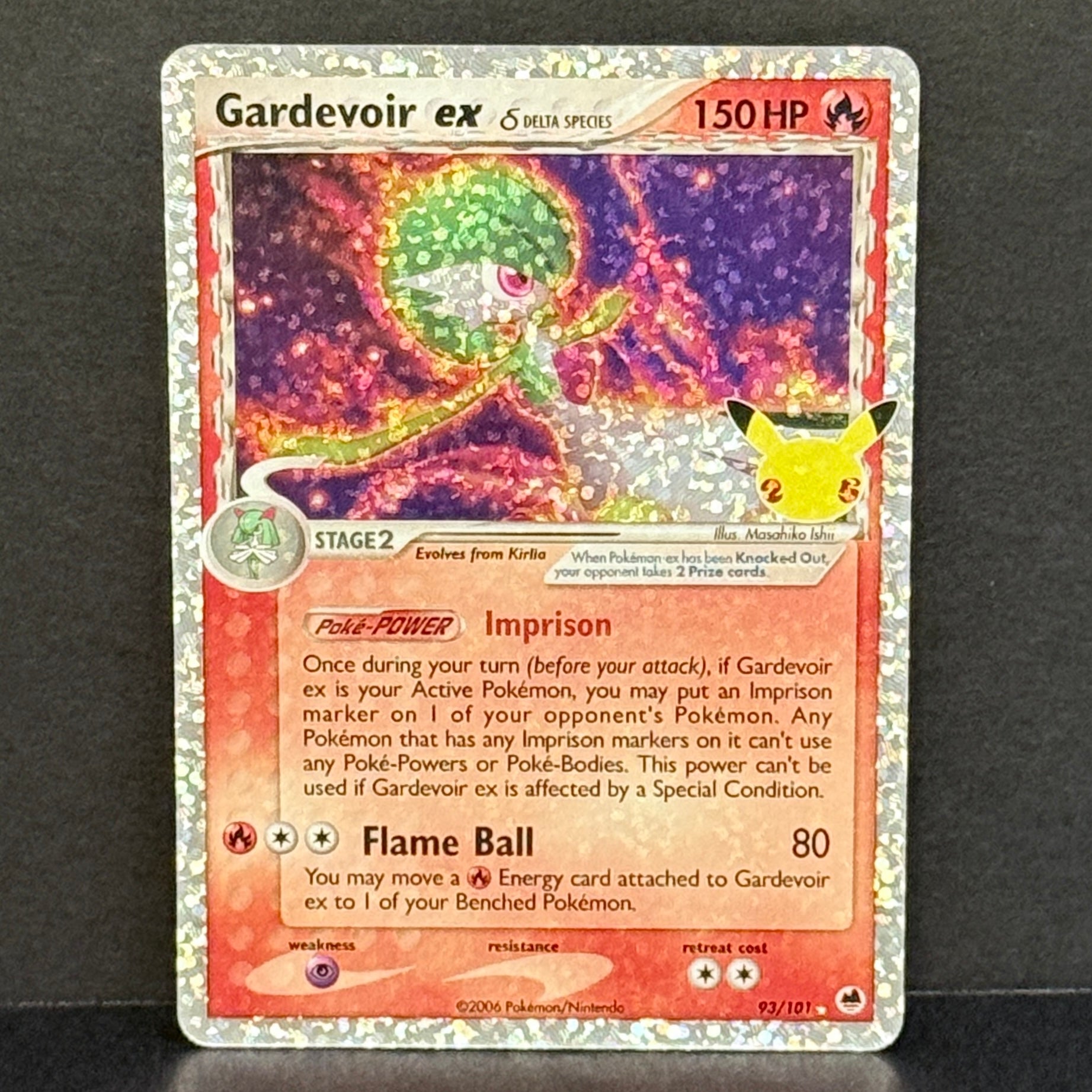 2021 Pokemon Celebrations: Classic Collection 93/101 Gardevoir EX