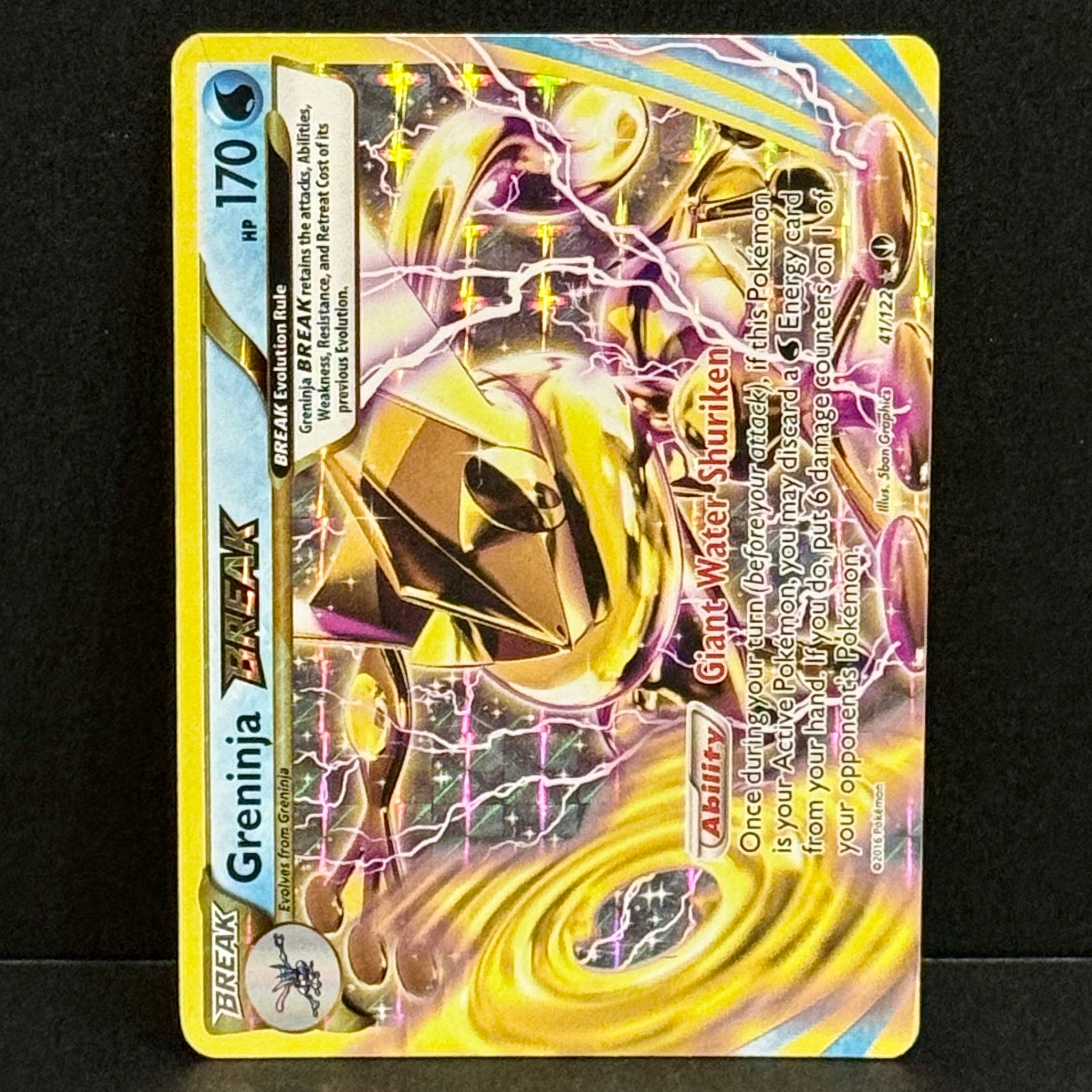2016 Pokemon BREAKpoint 41/122 Greninja BREAK Rare BREAK