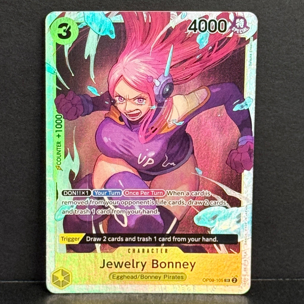 One Piece TCG Two Legends OP08-105 Jewelry Bonney SR