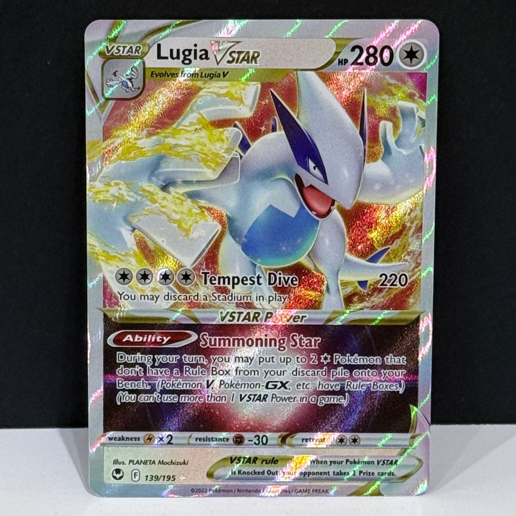 2022 Pokemon Silver Tempest 139/195 Lugia VSTAR Ultra Rare
