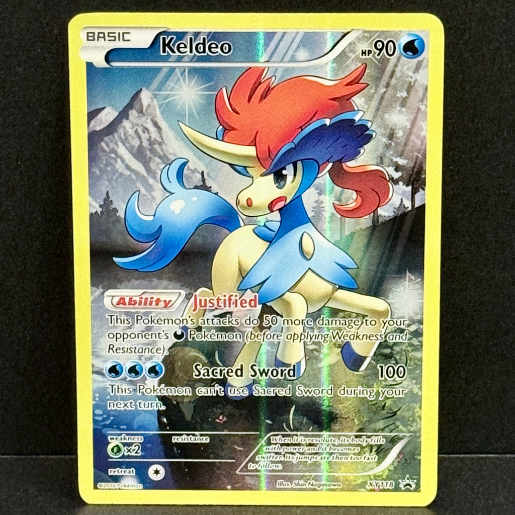2016 Pokemon XY Promos XY118 Keldeo Promo