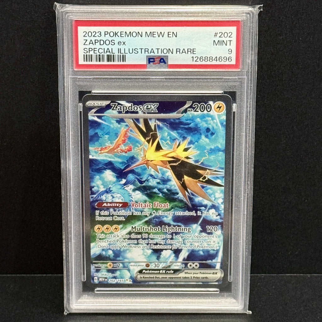 2023 Pokemon SV 151 202/165 Zapdos EX Special Illustration Rare PSA 9