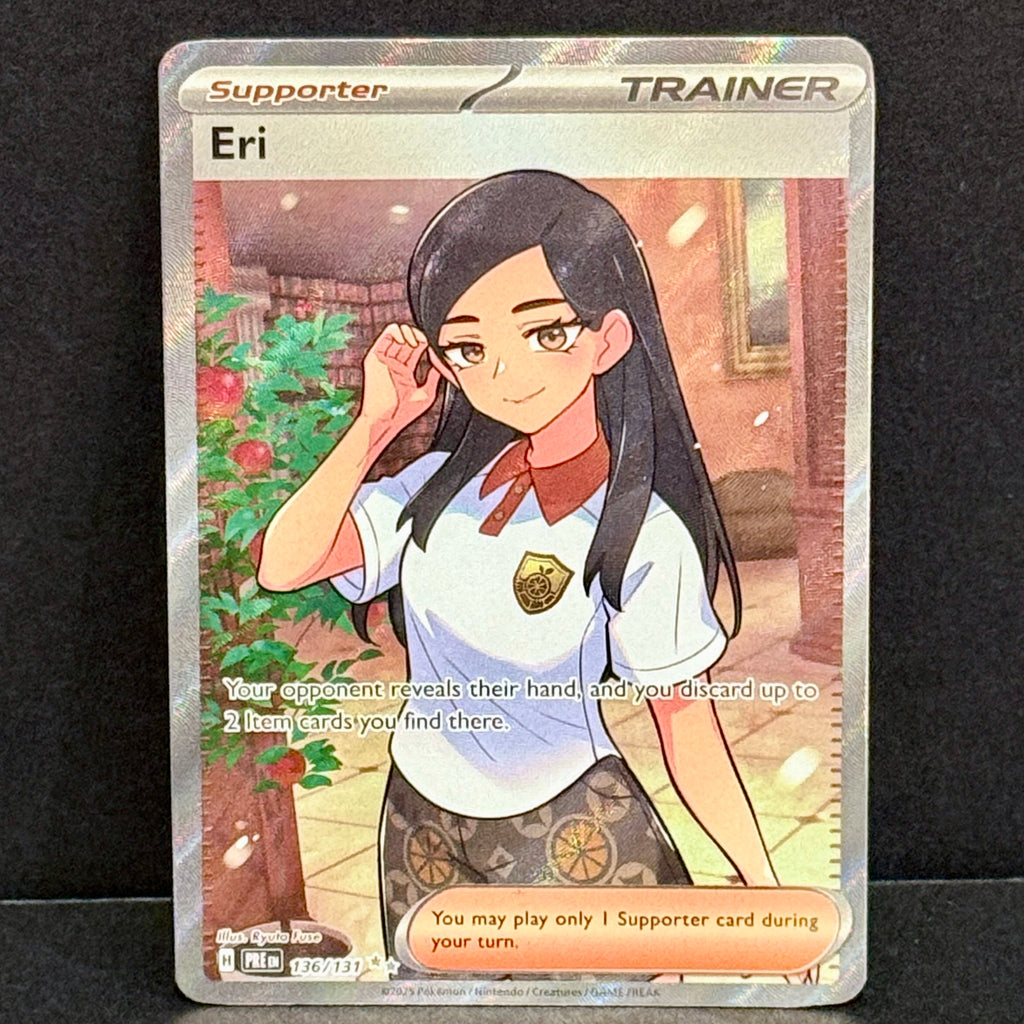 2023 Pokemon Prismatic Evolutions 136/131 Eri Ultra Rare