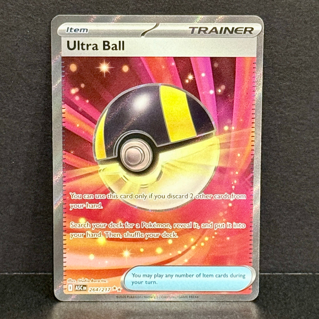 2026 Pokemon Ascended Heroes 264/217 Ultra Ball Ultra Rare