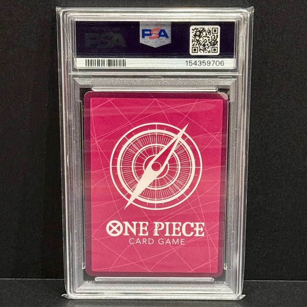 2024 One Piece OP-08 021 Carrot Leader Parallel PSA 10