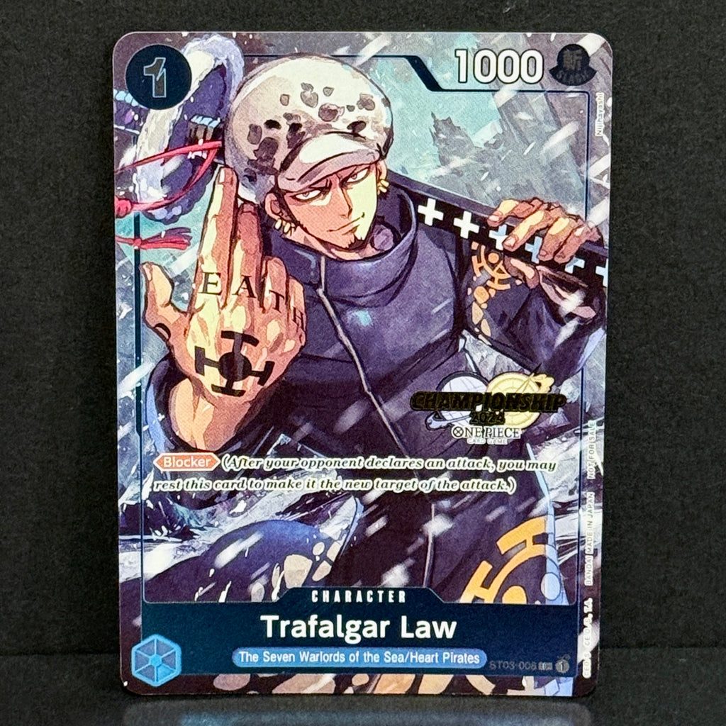 One Piece TCG Championship 2024 ST03-008 Trafalgar Law Promo