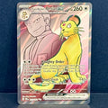 2025 Pokemon Destined Rivals 219/182 Team Rocket's Persian EX Ultra Rare