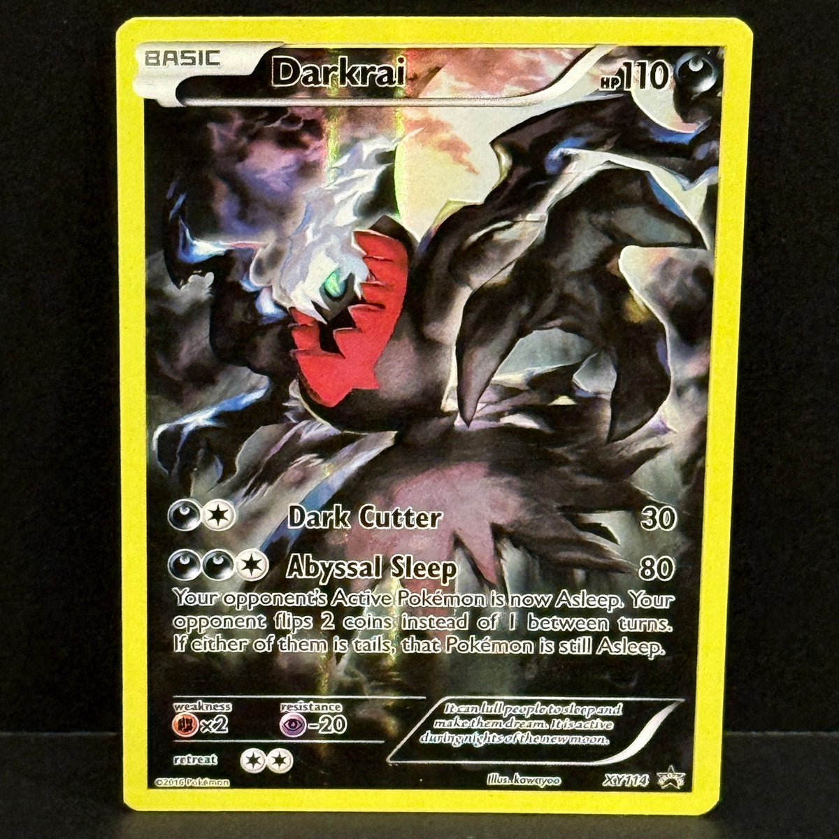 2016 Pokemon XY Promo XY114 Darkrai Promo