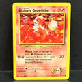 2000 Pokemon Gym Heroes 062/132 Blaine's Growlithe Common
