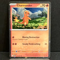2024 Pokemon Paldean Fates 007/091 Charmander Cosmos Holo Common