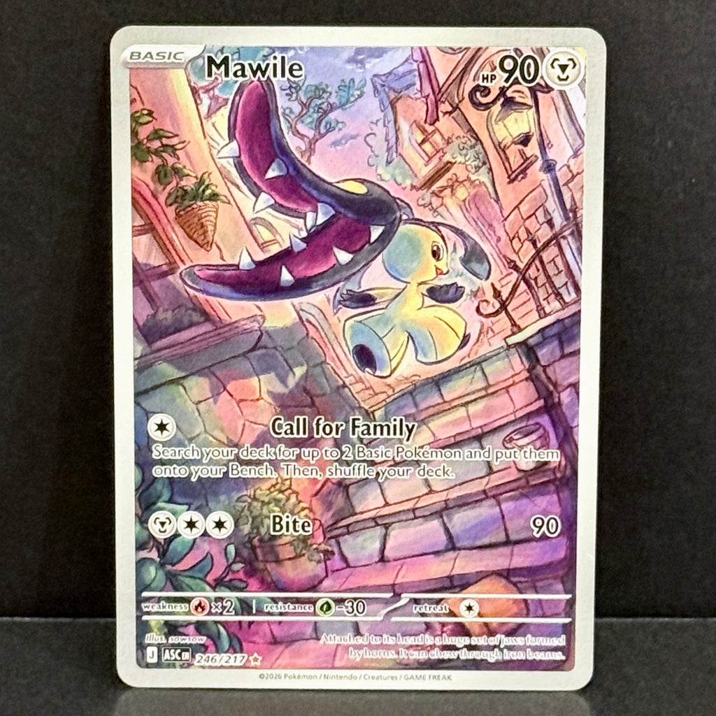 2026 Pokemon Ascended Heroes 246/217 Mawile Illustration Rare
