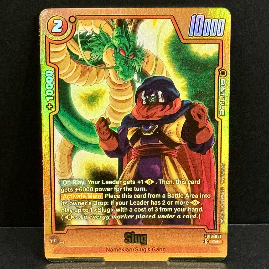 2026 Dragon Ball Cross Force FB10-081 Slug (Alternate Art) Rare