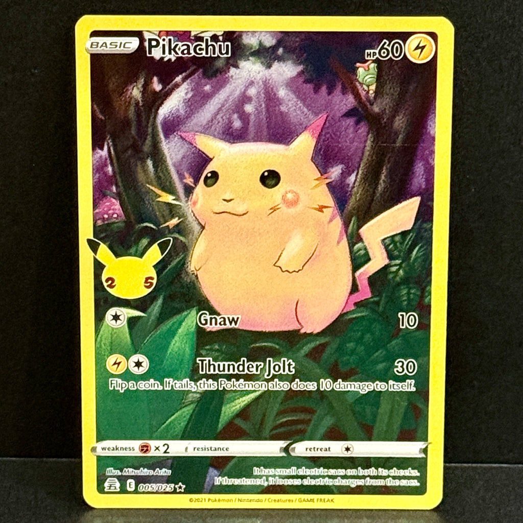2021 Pokemon Celebrations 005/025 Pikachu Holo Rare