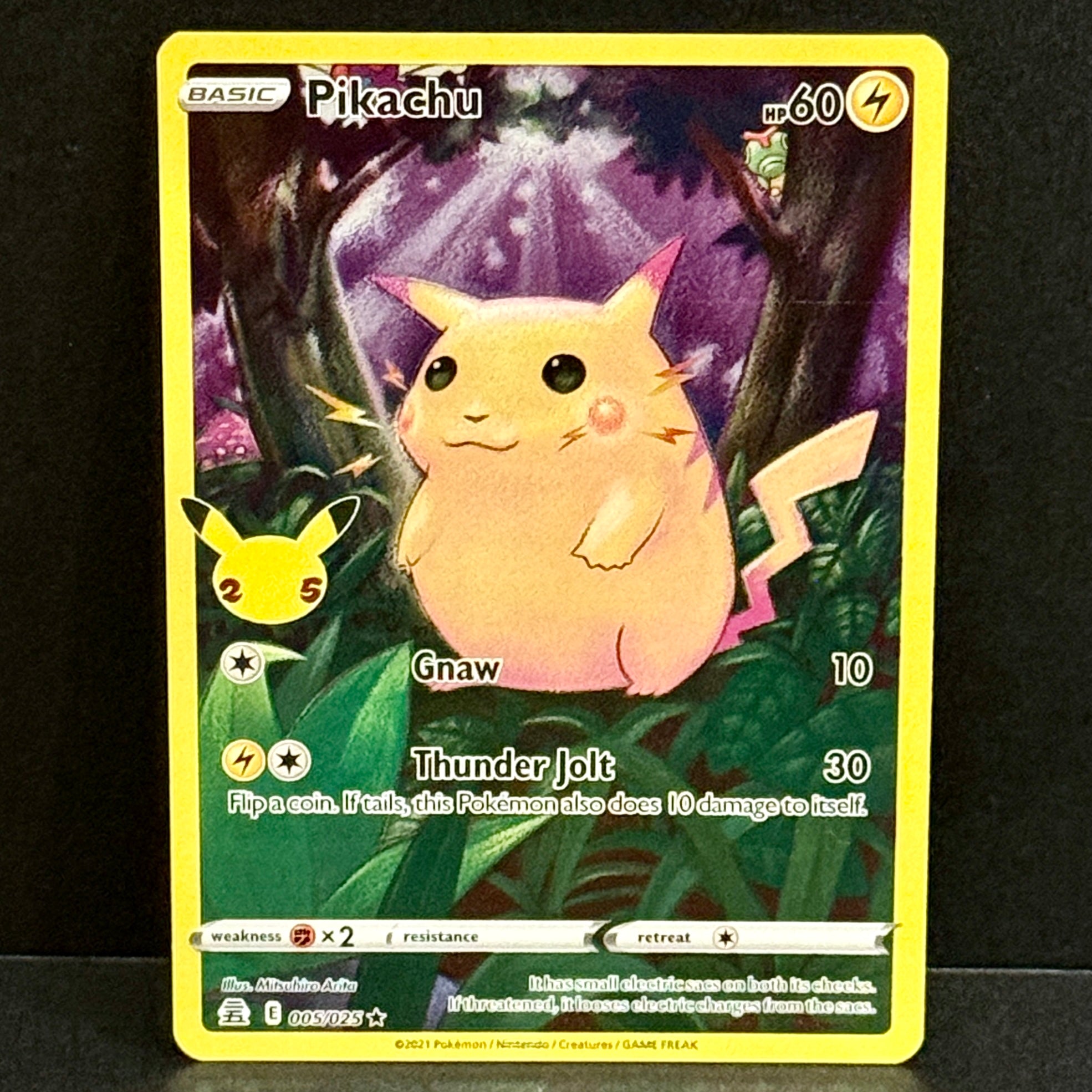 2021 Pokemon Celebrations 005/025 Pikachu Holo Rare
