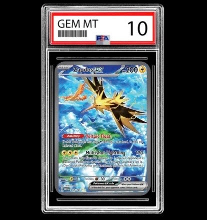 2023 Pokemon SV 151 202/165 Zapdos EX Special Illustration Rare PSA 10