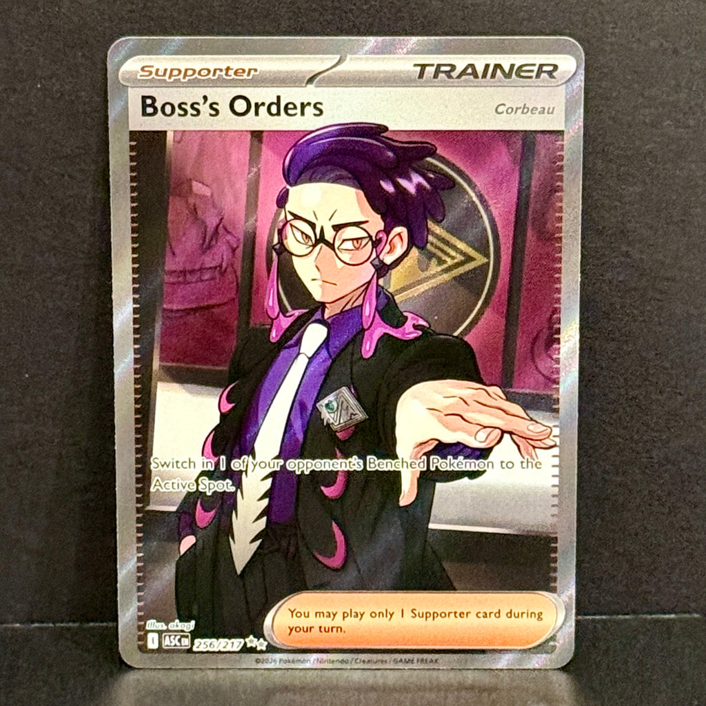 2026 Pokemon Ascended Heroes 256/217 Boss's Orders Ultra Rare