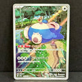 2023 Pokemon Japanese Pokemon 151 181/165 Snorlax Art Rare