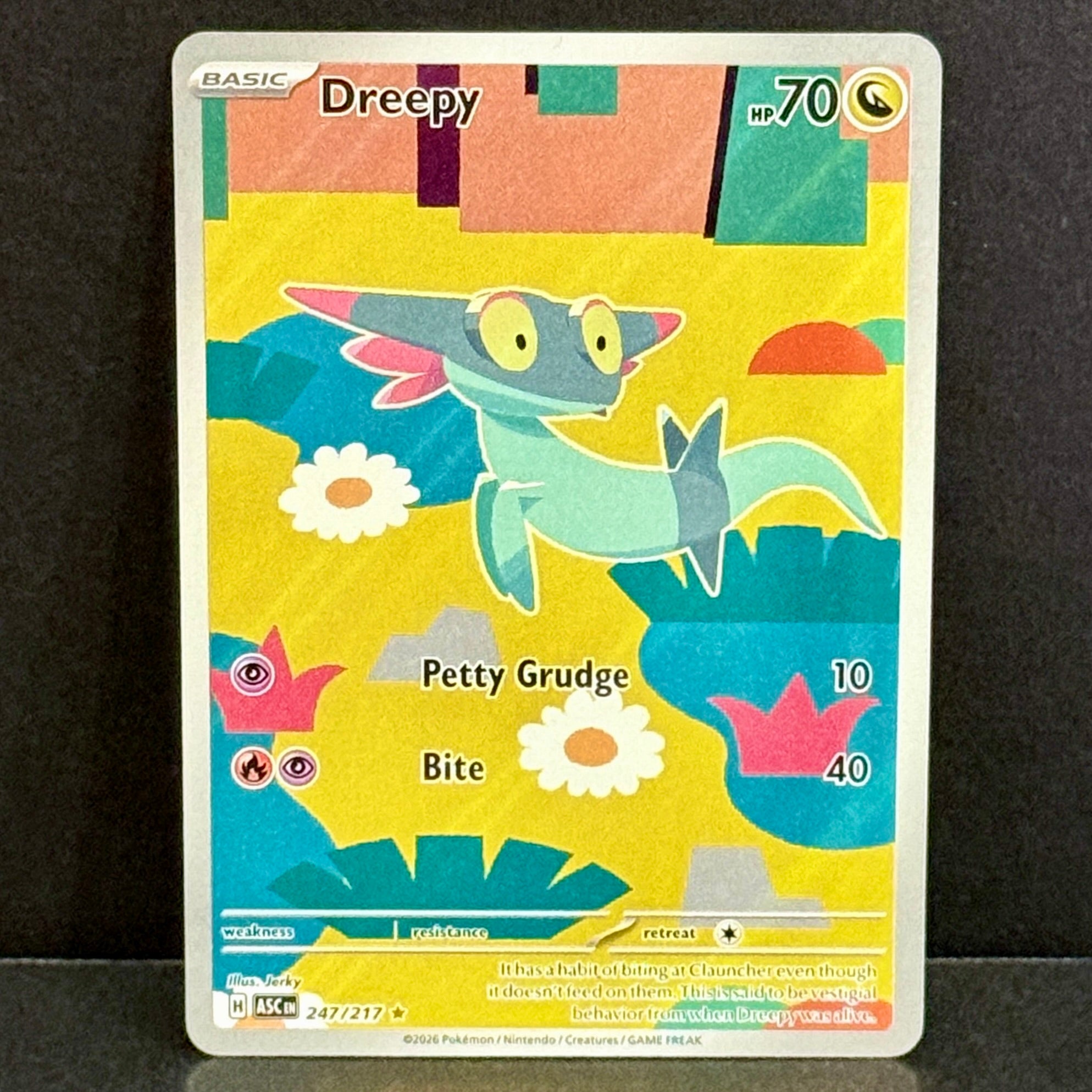 2026 Pokemon Ascended Heroes 247/217 Dreepy Illustration Rare