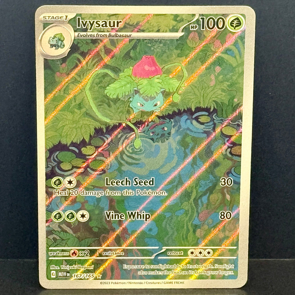 2023 Pokemon Scarlet & Violet 151 167/165 Ivysaur Illustration Rare