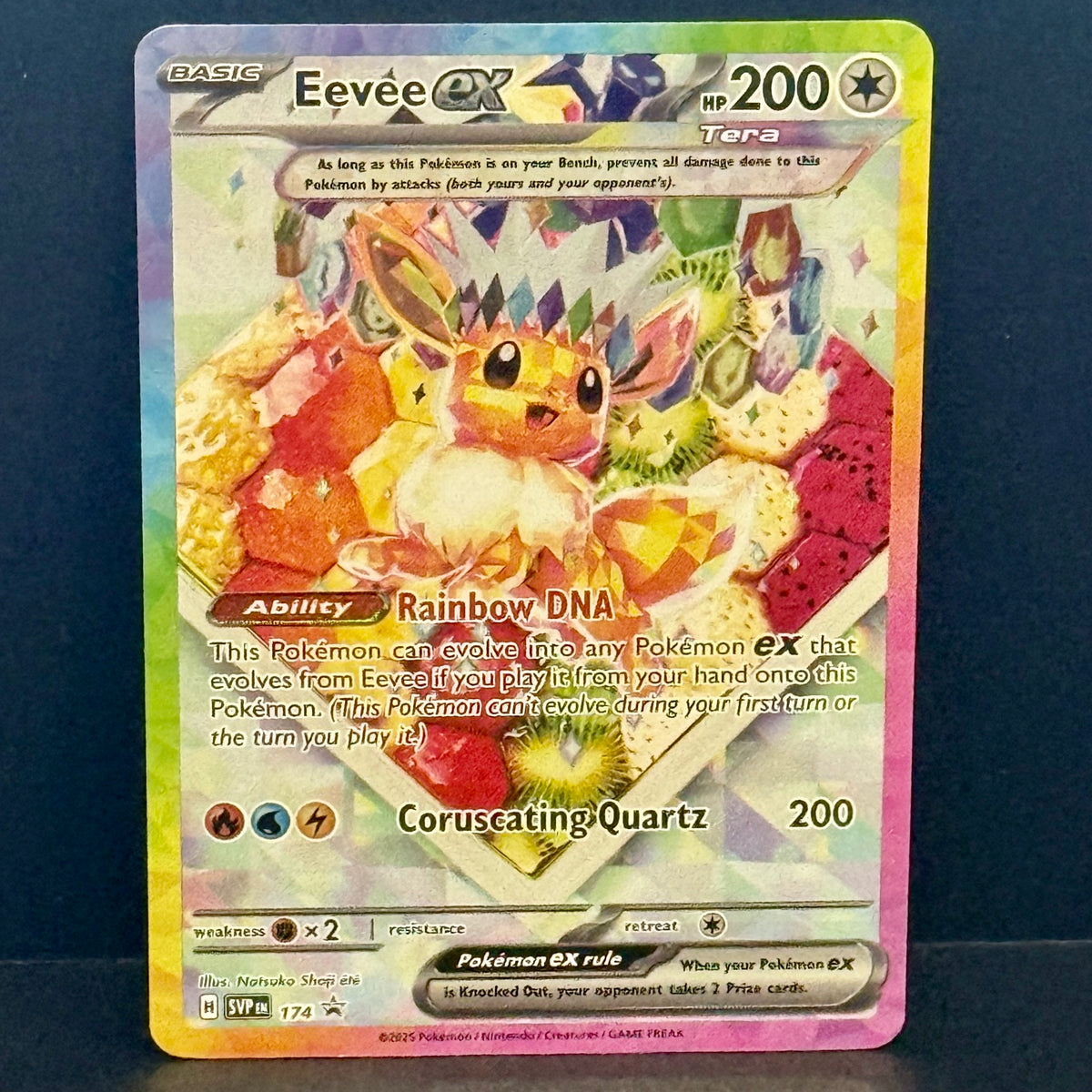2025 Pokemon Scarlet Violet Promo 174 Eevee Promo