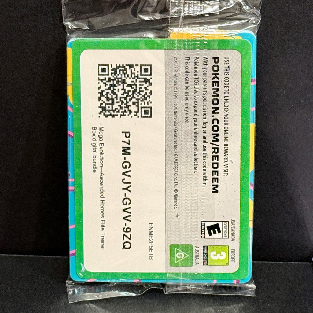 2025 Pokemon Mega Evolution Promos 031 N's Zekrom Promo SEALED