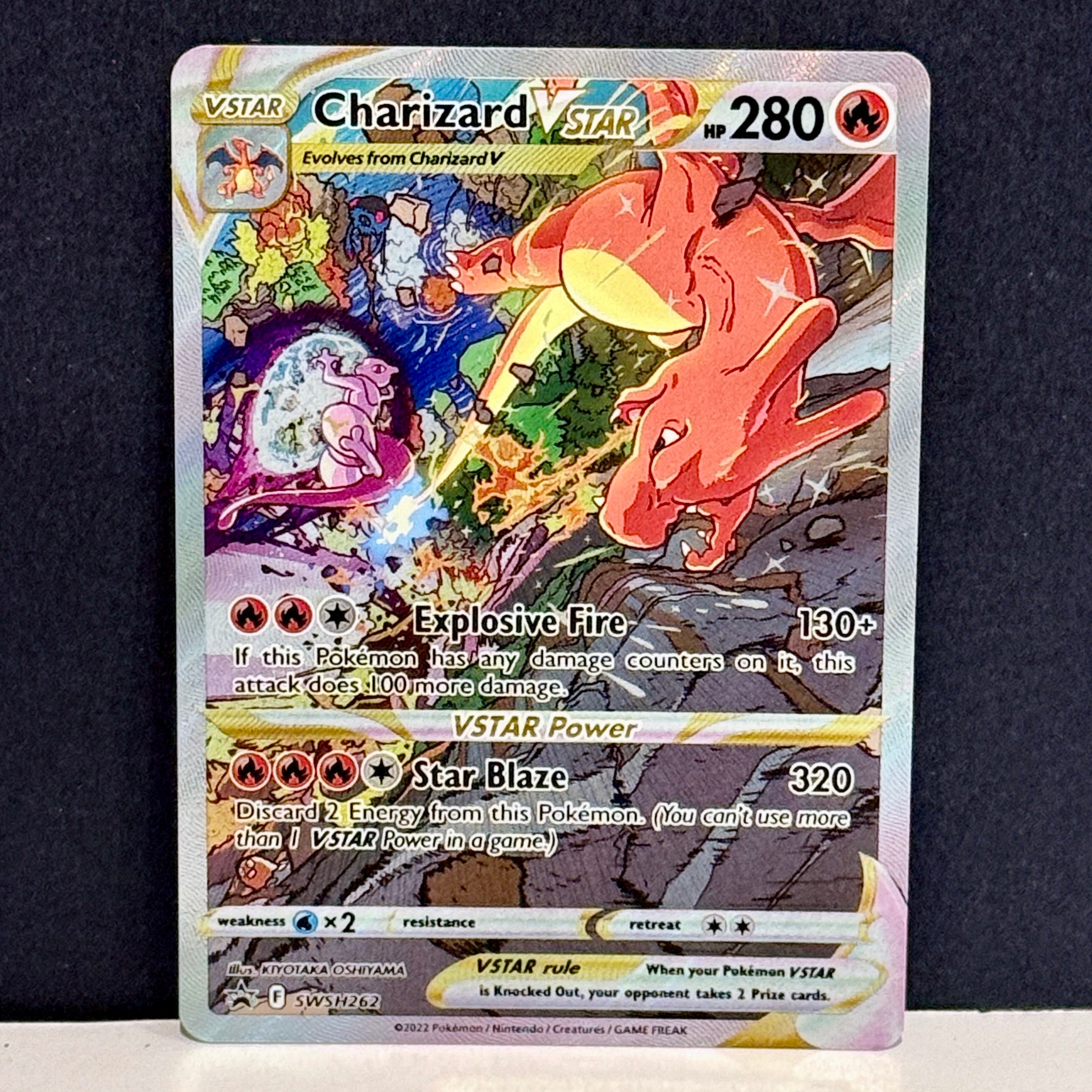 2022 Pokemon Sword & Shield Promo SWSH262 Charizard VSTAR Promo