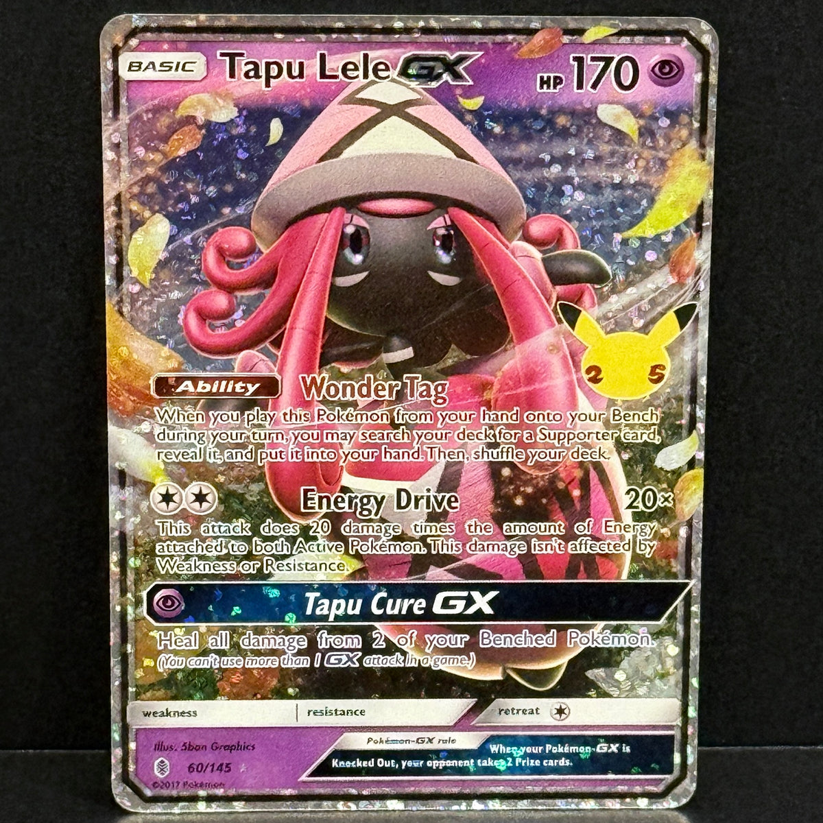 2021 Pokemon Celebrations Classic Collection 60/145 Tapu Lele GX Classic Collection