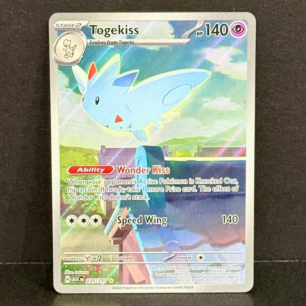 2026 Pokemon Ascended Heroes 235/217 Togekiss Illustration Rare