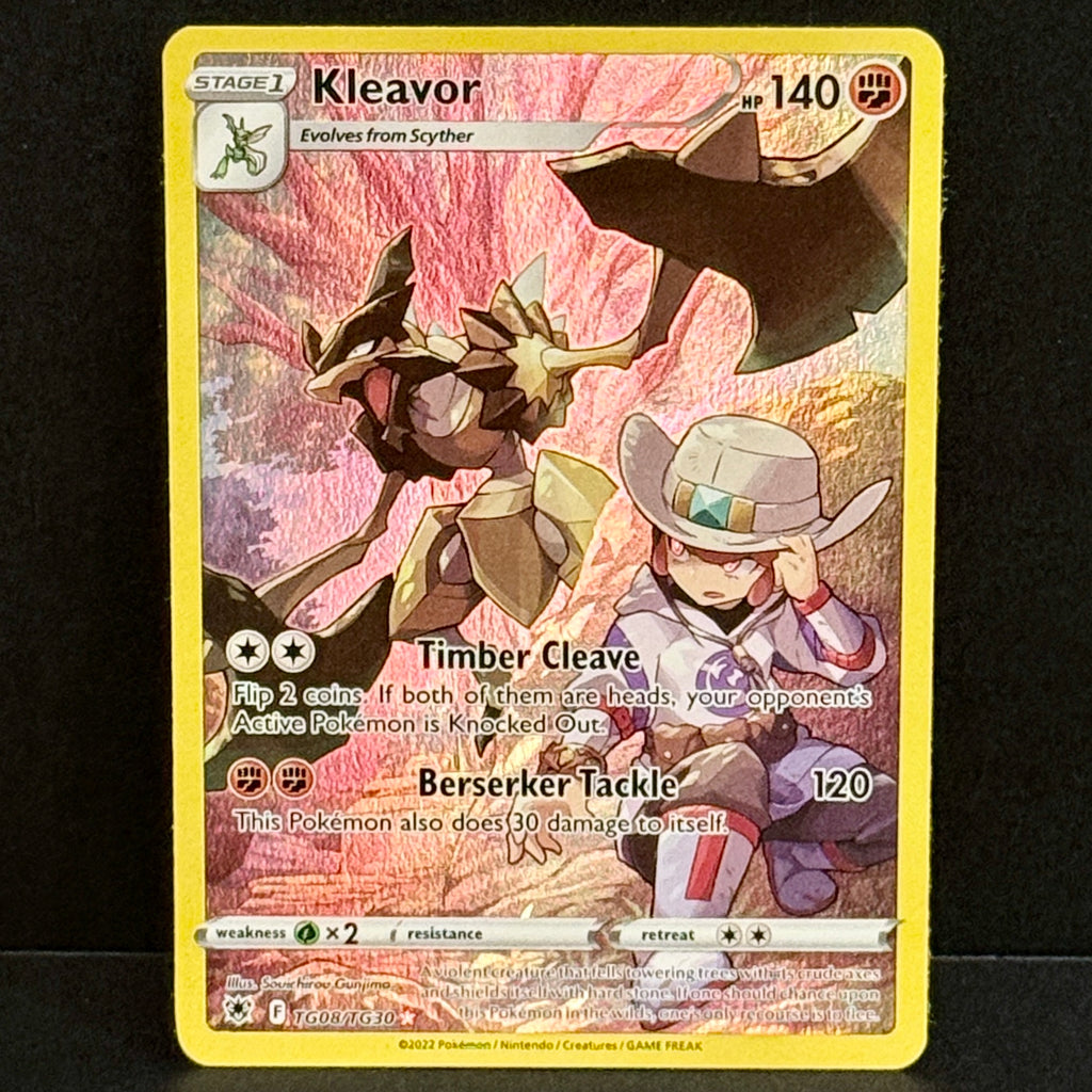 2022 Pokemon Astral Radiance Trainer Gallery TG08/TG30 Kleavor Ultra Rare