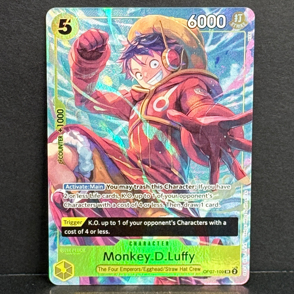 One Piece TCG Illustration Box Vol.3 OP07-109 Monkey.D.Luffy Promo