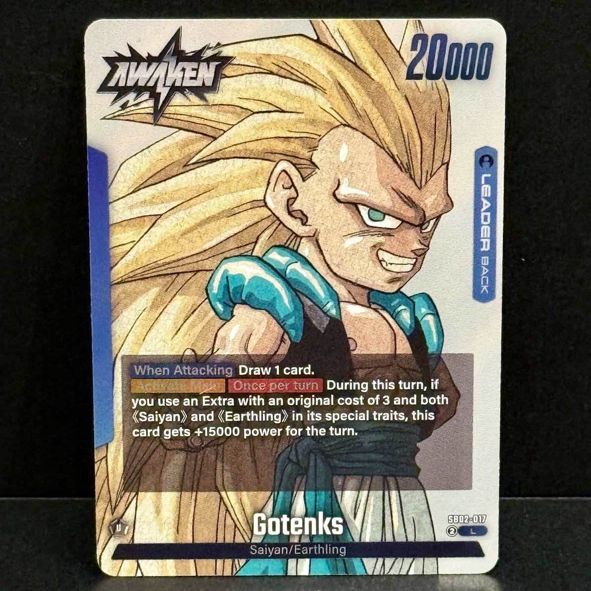 2025 Dragon Ball Manga Booster 02 SB02-017 Gotenks Leader