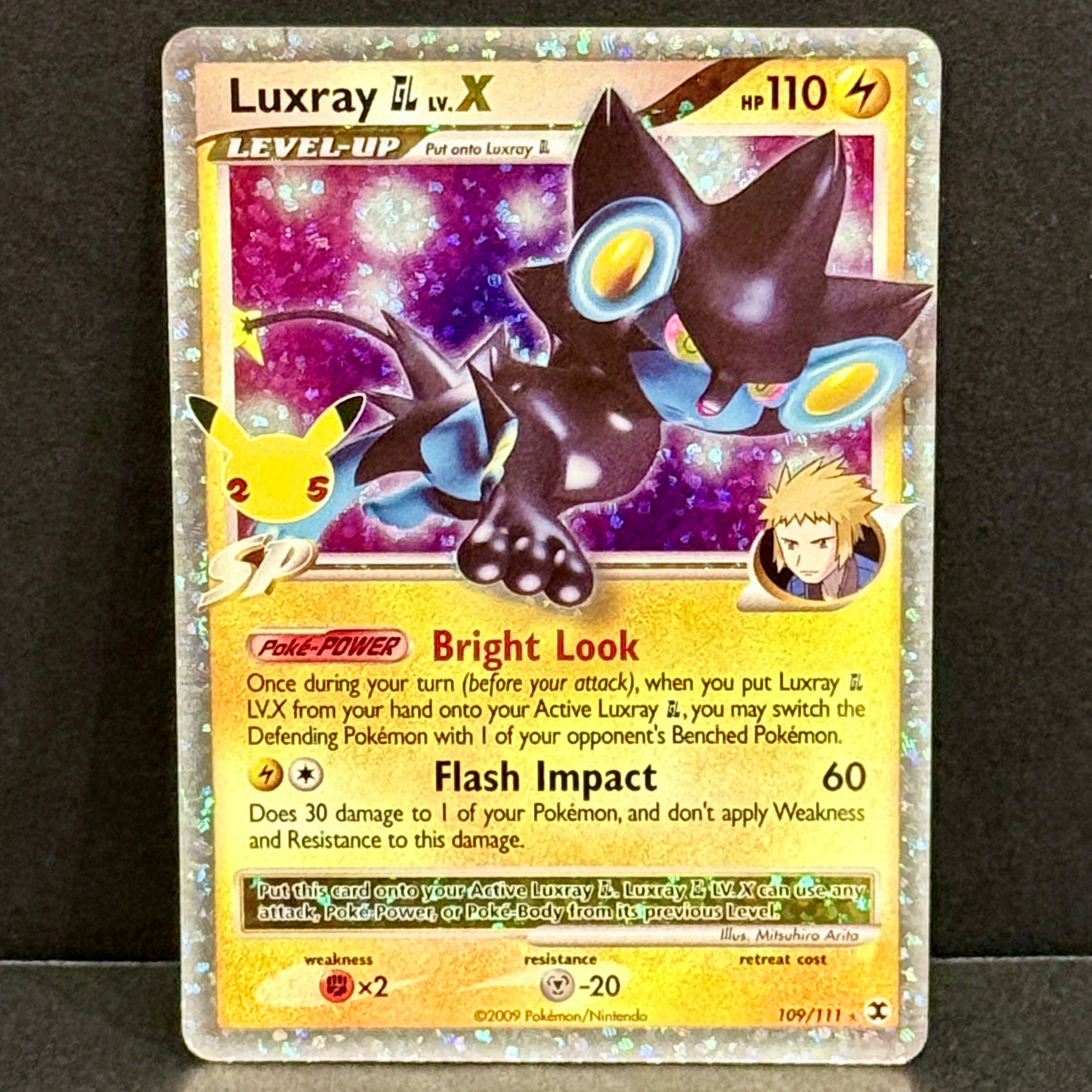 2021 Pokemon Celebrations Classic Collection 109/111 Luxray GL LV.X