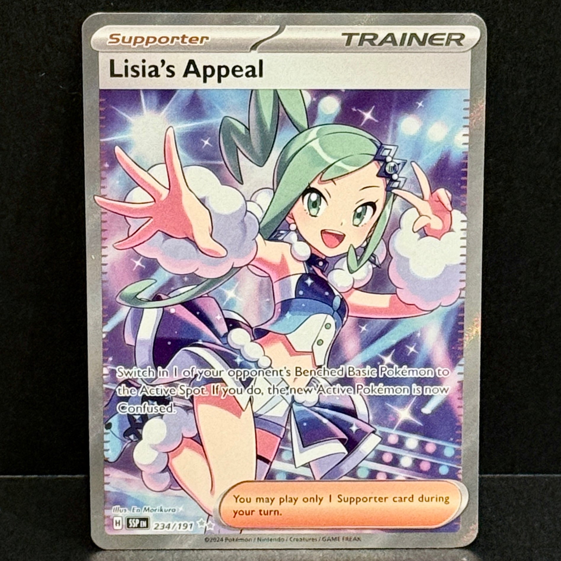 2024 Pokemon Surging Sparks 234/191 Lisia's Appeal Ultra Rare