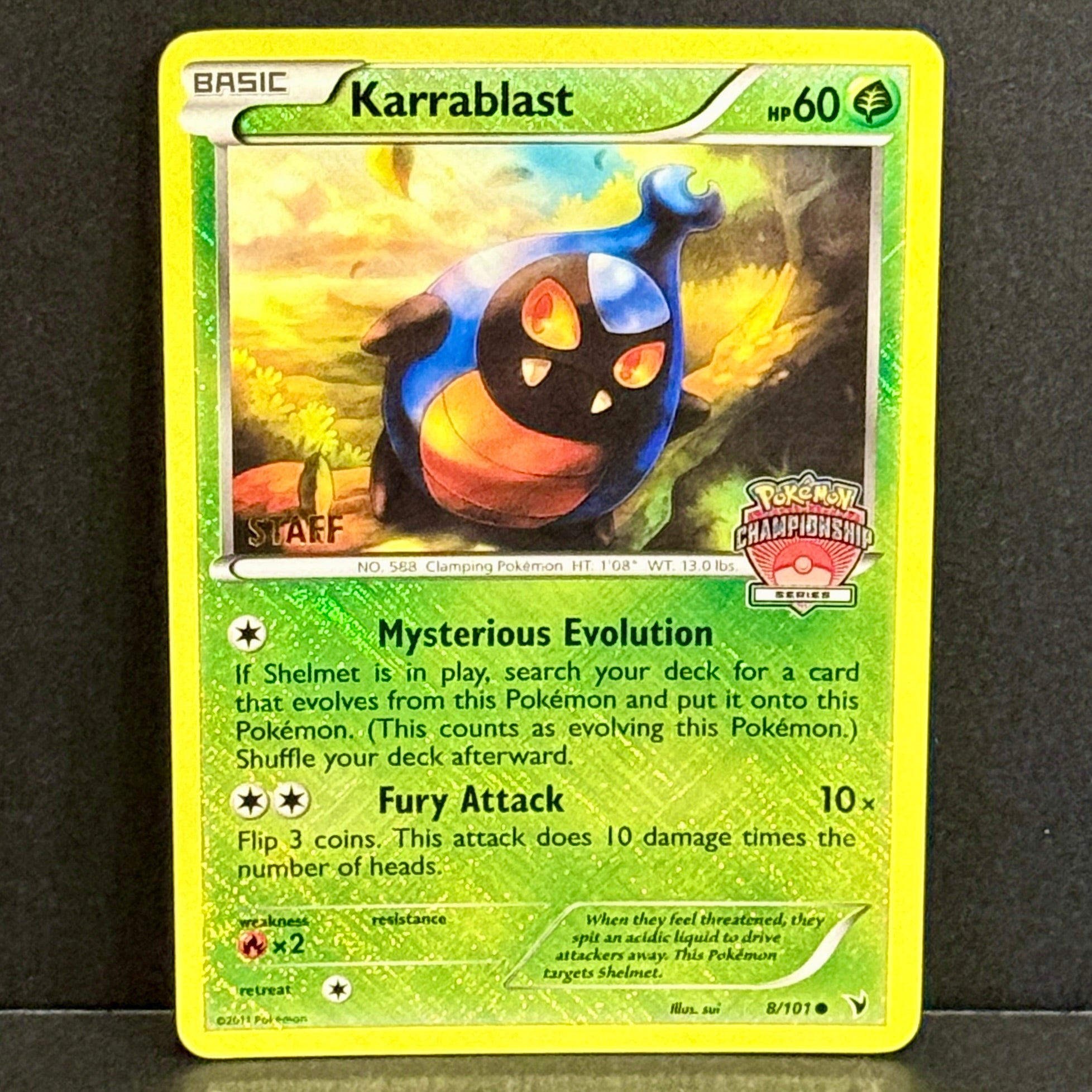 karrablast pokemon card Pokemon Trading Card Game Sun & Moon Unified Minds Common Karrablast #12