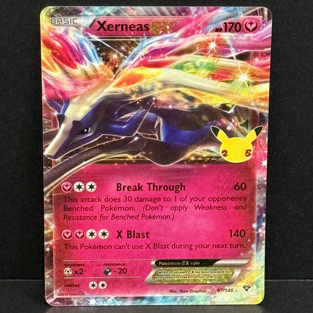 2021 Pokemon Celebrations Classic Collection 97/146 Xerneas EX Classic Collection
