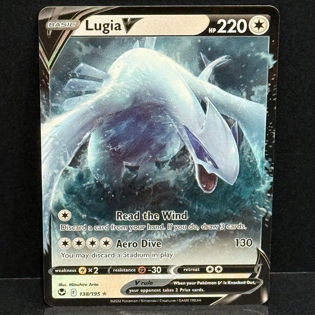 2022 Pokemon Silver Tempest 138/195 Lugia V Ultra Rare