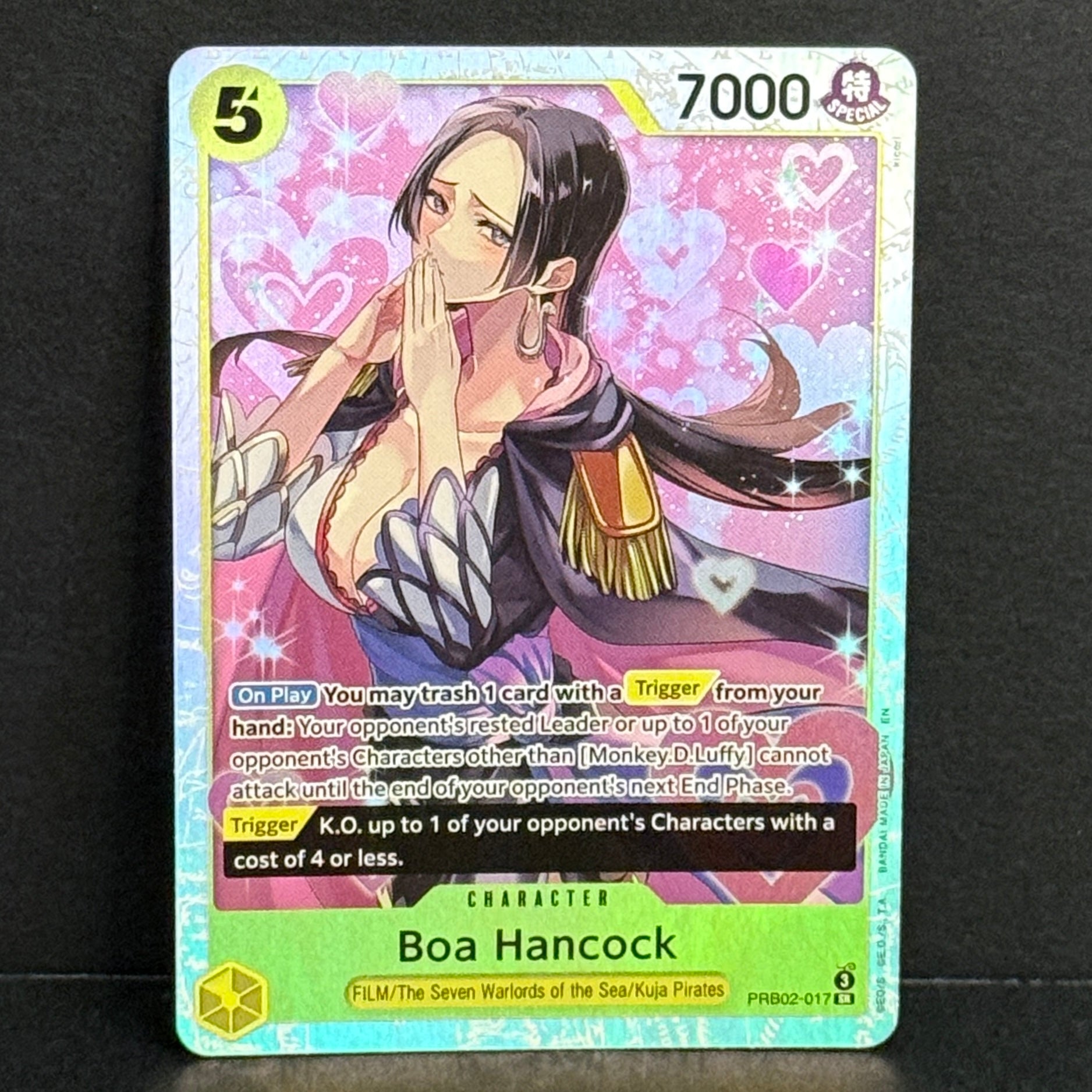 One Piece TCG The Best Vol.2 PRB02-017 Boa Hancock SR – Final Form