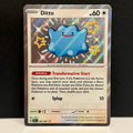 2024 Pokemon Paldean Fates 201/091 Ditto Shiny Rare