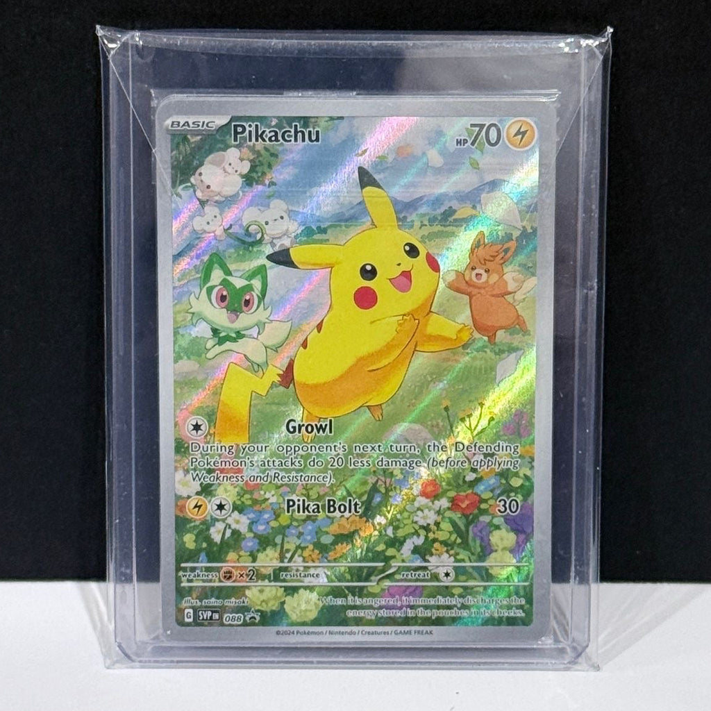 2024 Pokemom Scarlet and Violet Promo 088 Pikachu Pikachu Promo SEALED