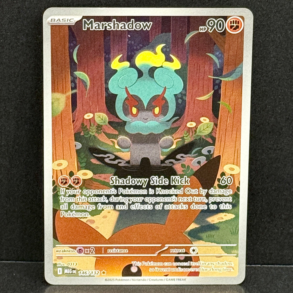2025 Pokemon Mega Evolution 146/132 Marshadow Illustration Rare