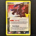 2021 Pokemon Celebrations Classic Collection 17/17 Umbreon Gold Star Classic Collection