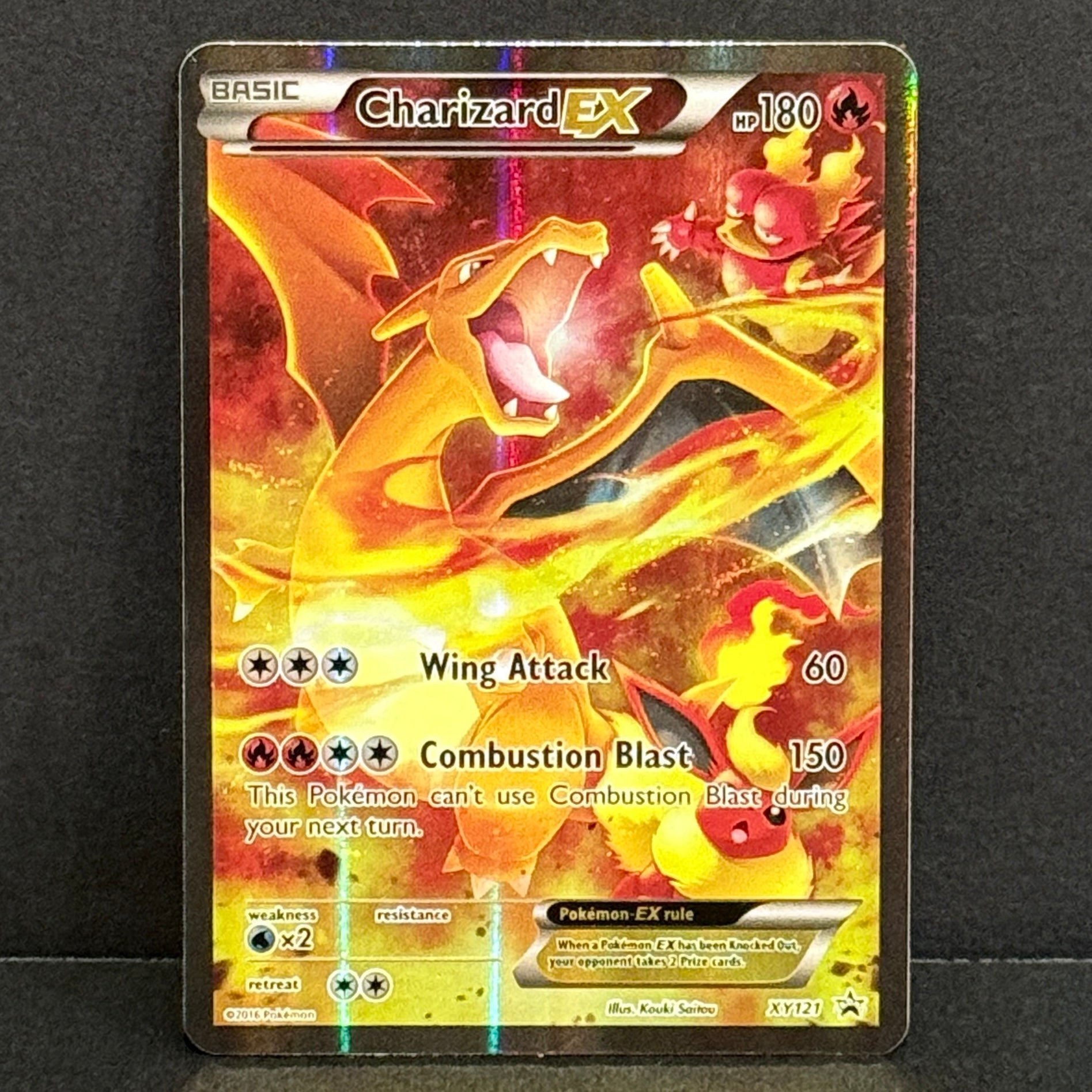 2016 Pokemon XY Promos XY121 Charizard EX Promo