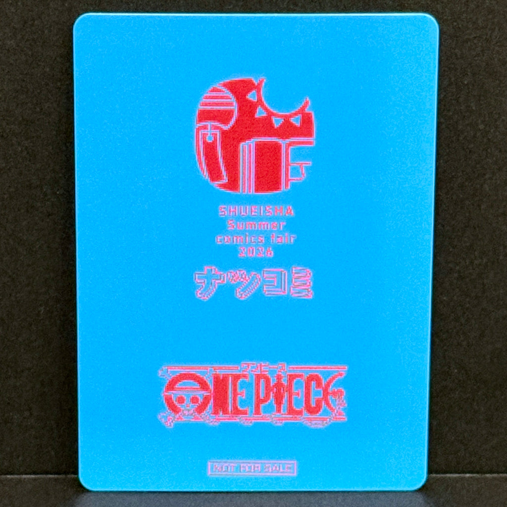One Piece NatsuComi 2026 Eiichiro Oda Luffy Promo (Watermelon Luffy)