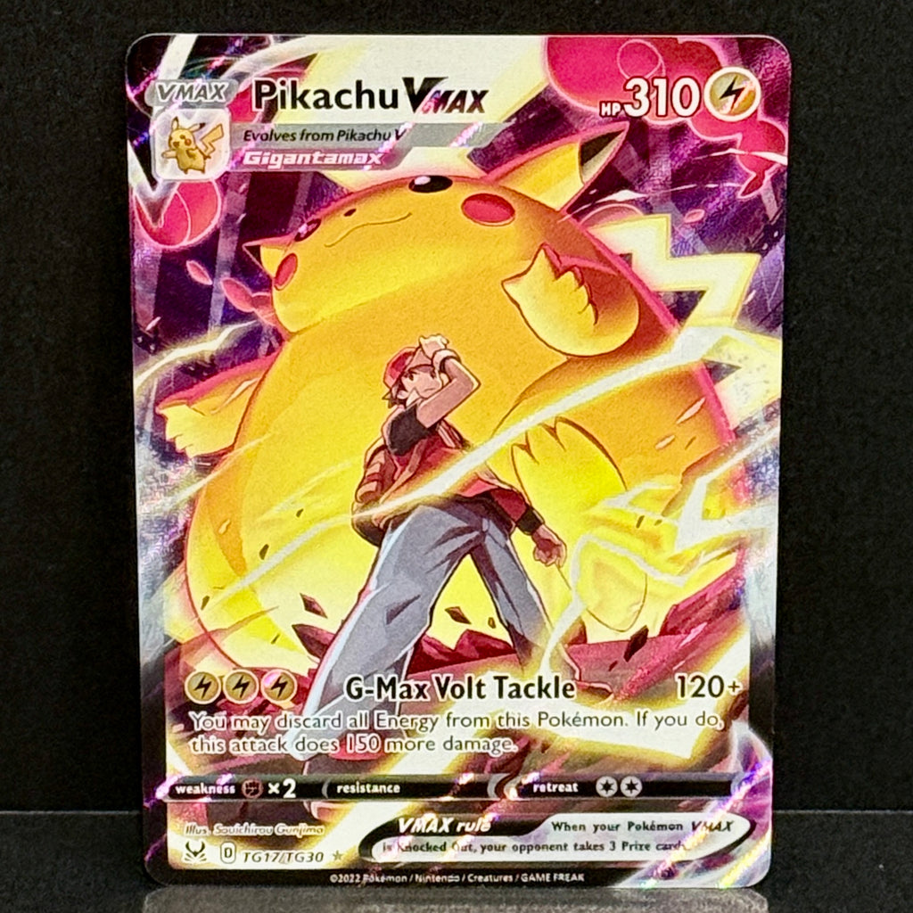 2022 Pokemon Lost Origin Trainer Gallery TG17/TG30 Pikachu VMAX Ultra Rare