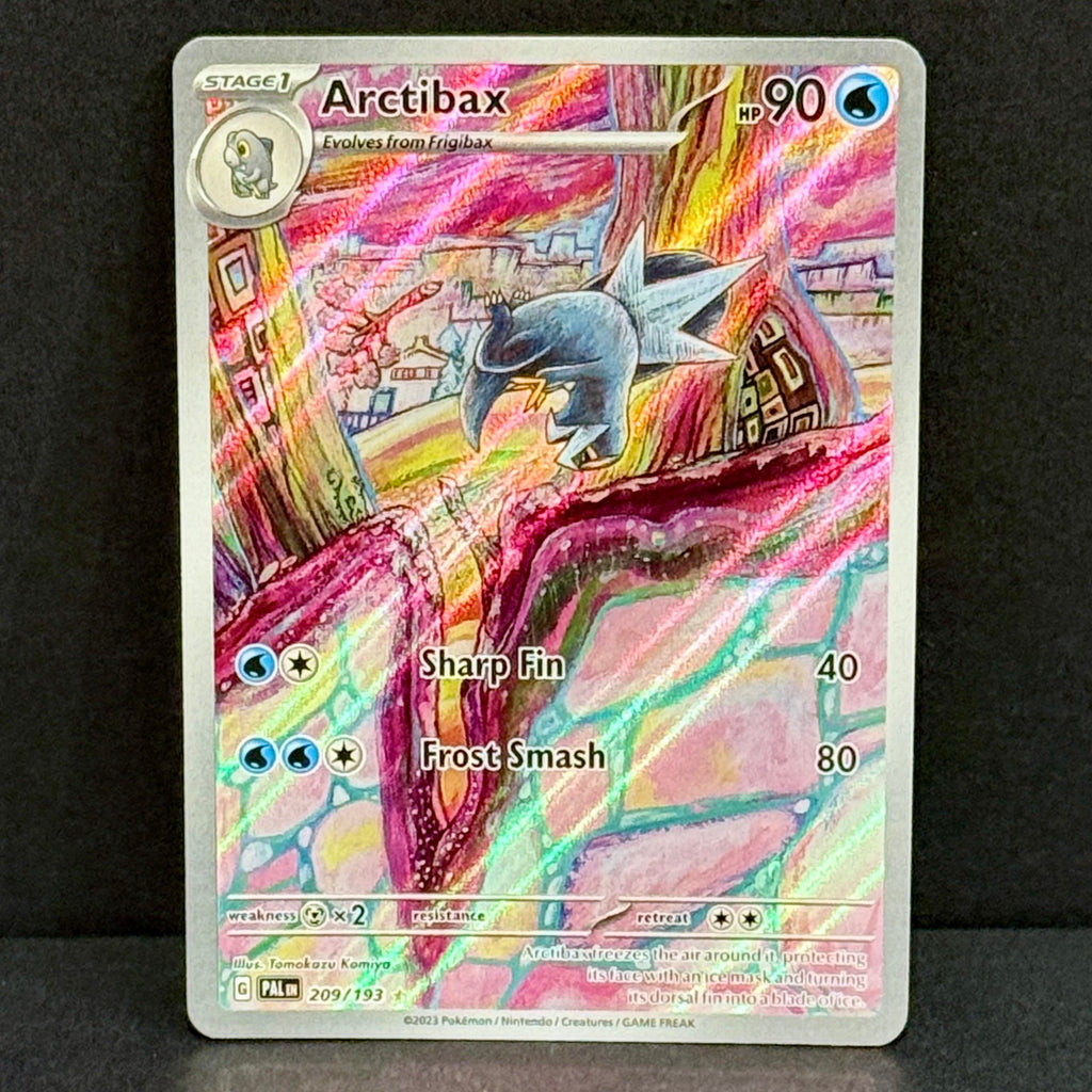 2023 Pokemon Paldea Evolved 209/193 Arctibax Illustration Rare