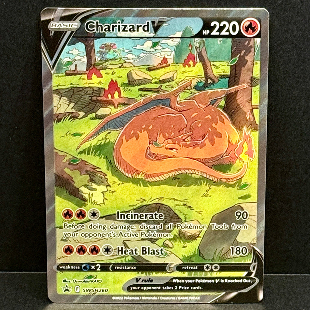 2022 Pokemon Sword Shield Promo SWSH260 Charizard V Promo