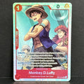 One Piece TCG The Azure Sea's Seven OP14-013 Monkey.D.Luffy SR
