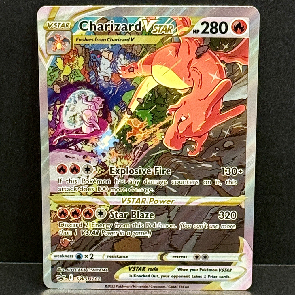 2022 Pokemon Sword Shield Promo SWSH262 Charizard VSTAR Promo