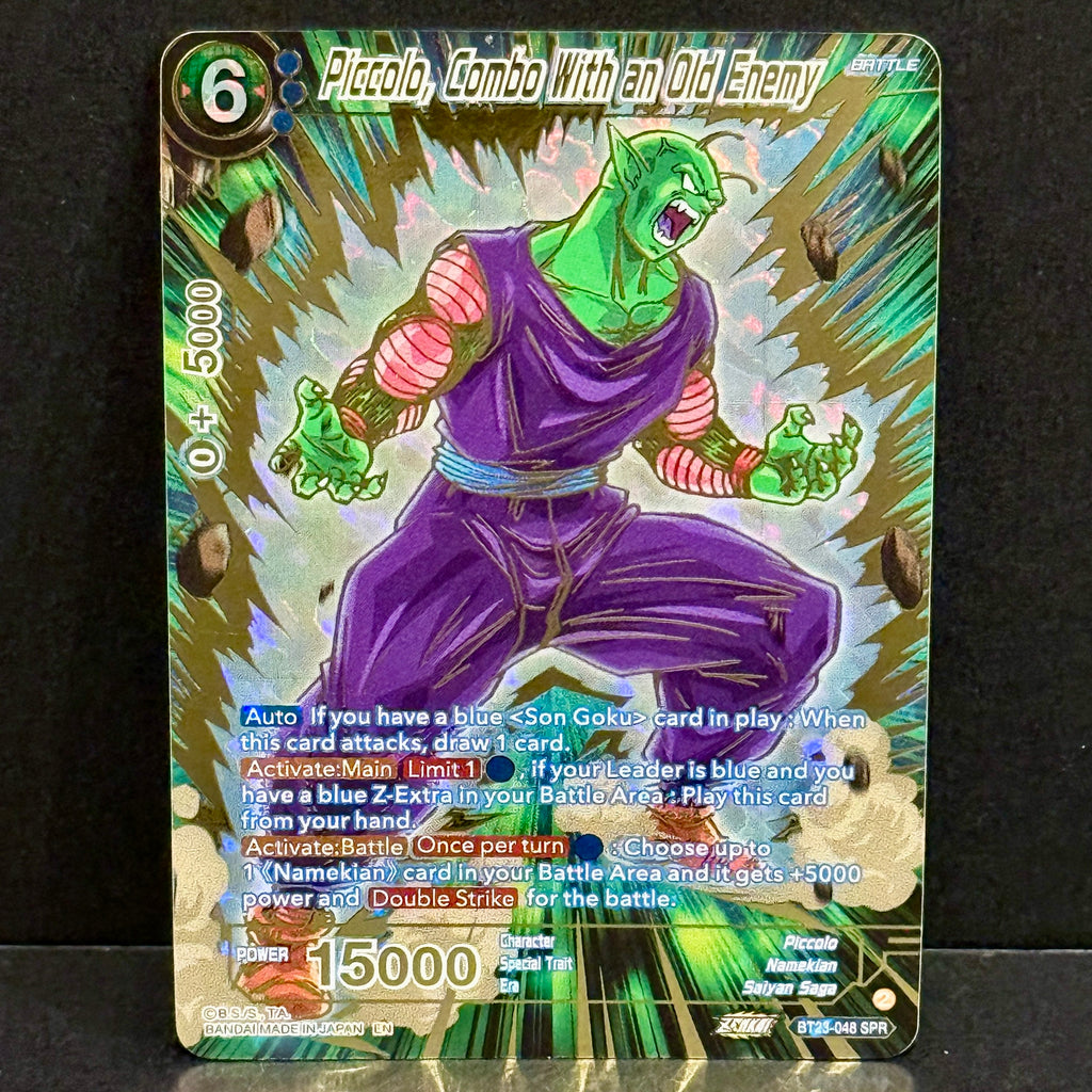 2023 Dragon Ball Perfect Combination BT23-048 Piccolo, Combo with an Old Enemy (SPR) Special Rare