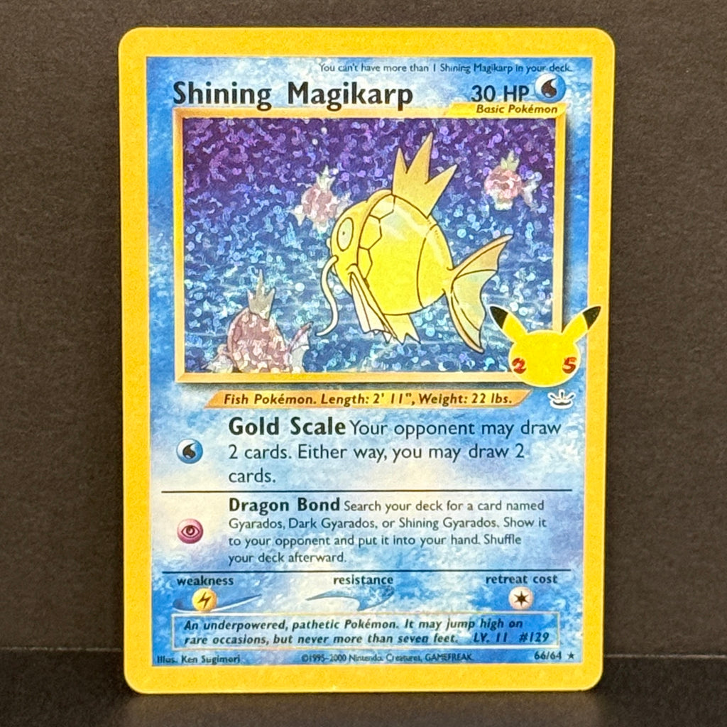 2021 Pokemon Celebrations: Classic Collection 66/64 Shining Magikarp